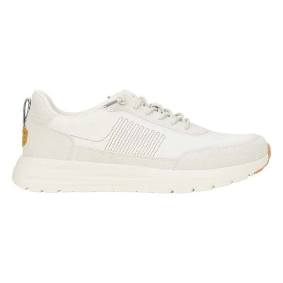 NWT HEYDUDE Men\'s  Sirocco Alta M Essentials Light Grey/White Size 10 Shoes, main image 4
